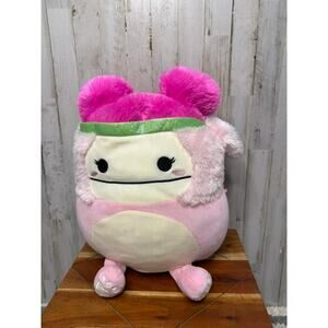 Squishmallows 14" Zyan the Pink Bigfoot Squish-Doo Plush‎ Toy